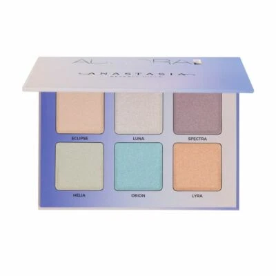 ANASTASIA BEVERLY HILLS AURORA GLOW KIT METALLIC POWDER HIGHLIGHTER PALETTE BNIB - Image 1 of 3