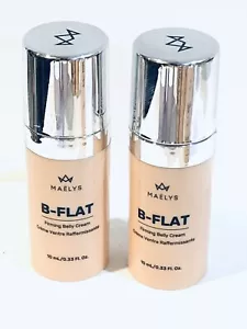 2X Maelys B Flat Firming Belly & Stretch Mark Cream .33oz Clinically Proven - Picture 1 of 2