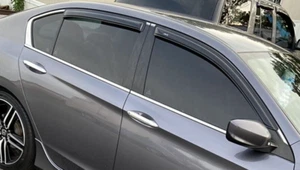 AVS Rain 3M Tape-On Guards Vent Visors Shade for 2013-2017 Honda Accord Sedan - Picture 1 of 2