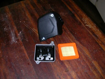 Stihl FS91 Air Filter Assy., OEM, off of new trimmer, not aftermarket junk.