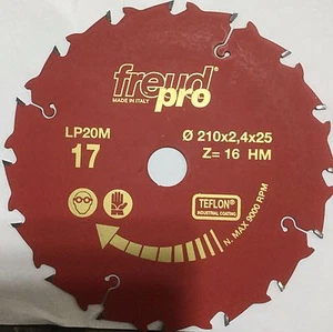 Freud LP20M017 210x2,4x25 Pro Ind Lama Circolare per macchine portatili - Foto 1 di 1