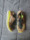 EUC Nike Women's Free RN Flyknit Multicolor Fabric Running Shoes Sneakers Size 8