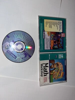 Math Workshop Active Mind Series Broderbund Windows/Macintosh Ages 6-10 - Image 1 of 2
