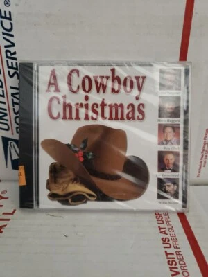 New Cowboy Christmas Country CD 10 Songs Haggard Campbell Jennings Nelson ~ #177 Foto 1 de 2