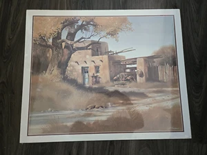 Santa Fe by Rick Brogan Print 24" x 19.5" Dixon Paper - Picture 1 of 3