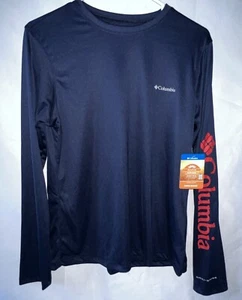Columbia Omni-Shade UPF 50 Rapid Creek Long Sleeve Navy Blue Size Medium Women’s - Picture 1 of 6