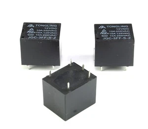 3pcs 12vdc Relay, SPDT, 10A 240vac, 12A 120vac, Replaces T7CS5D-12, - Picture 1 of 1