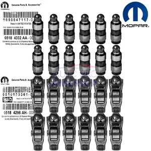 11-2024 JEEP DODGE CHRYSLER 3.6L ROCKER ARMS & VALVE LIFTERS KIT OEM MOPAR NEW - Picture 1 of 11