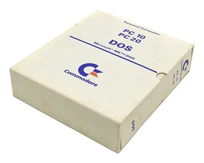 COMMODORE PC 10 PC 20 DOS von Microsoft im Schuber MS-DOS - Bild 1 von 4