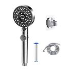 Handheld Shower Head with Hose & Replacement Filters Adjustable Showerhead set