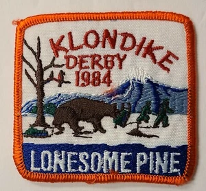Patch Klondike Derby 1984 Lonesome Pine Boy Scouts - Bild 1 von 1