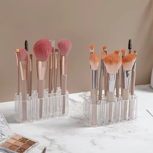 26 Holes Nail Art Brush Organizer Desktop Eyeliner Holder Cosmetics Pen Rack - Picture 1 of 9