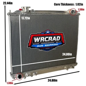 For Ford Courier/Ranger PJ/PK Mazda B-Series Bravo/BT50 96-11 Aluminum Radiator - Picture 1 of 7