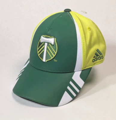 Portland Timbers adidas Green/White Youth Snapback  Hat MLS Cap New Official - Image 1 of 4