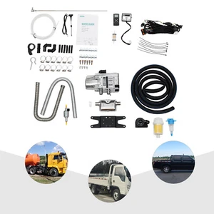 5000W 12V Diesel Water Heater Kit For RV Cars Heat Conduction Coolant Heating US - Bild 1 von 13