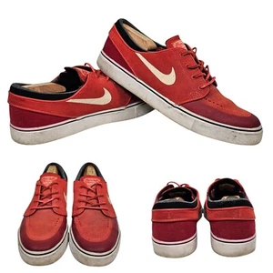 Nike Stefan Janoski Zoom SE Casual Sneakers, #631298-616, Crimson, Men's 9.5 - Picture 1 of 9