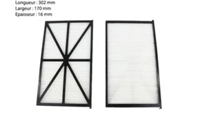Filtre (kit de 2) robot Aquavac/Tigershark/Acapoolco/eVac/SharkVac - Foto 1 di 1