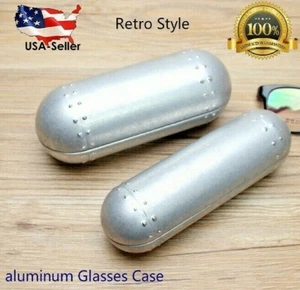 Aluminum Sunglasses Case Eyeglasses Hard Storage Fits For Oakley Ray Ban glasses - Picture 1 of 8