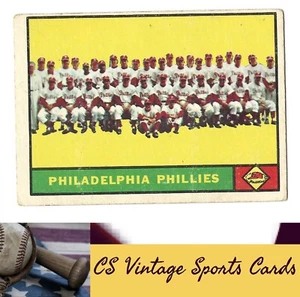 1961 Topps #491 Philadelphia Phillies - Bild 1 von 2
