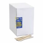 Chenille Kraft Wood Craft Sticks, 4 1/2 X 3/8, Wood, 1000 per Box (PAC377401   