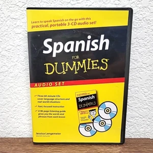 Spanisch für Dummies Audio Set von Jessica Langemeier (2007, 3-Compact Disc) NM - Bild 1 von 8