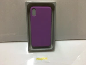 Heyday Apple iPhone XS Max Silicone Case Lilac - Picture 1 of 3