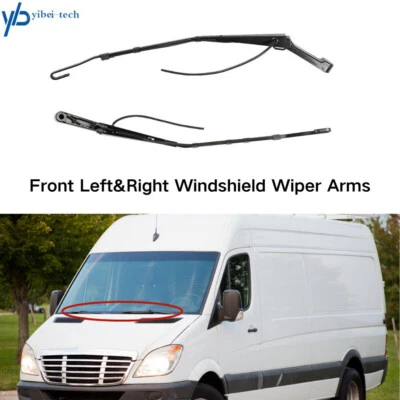 For Dodge Freightliner Sprinter 2500 3500 Front Left&Right Windshield Wiper Arm - Image 1 of 4