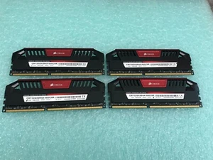 Corsair Vengeance 32GB(4 x 8GB) CMY32GX3M4A1600C9R DDR3 1600Mhz Desktop RAM R346 - Picture 1 of 4