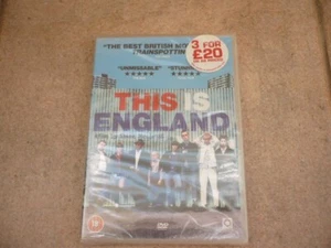 THIS IS ENGLAND-Thomas Turgoose-Shane Meadows DVD-98 Mins-Region 2-NEW/SEALED - Imagen 1 de 2