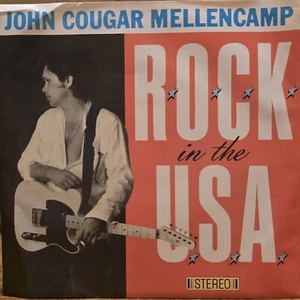 John Cougar Mellencamp - Rock In The USA 7" Vinyl Single 1986 - Picture 1 of 4