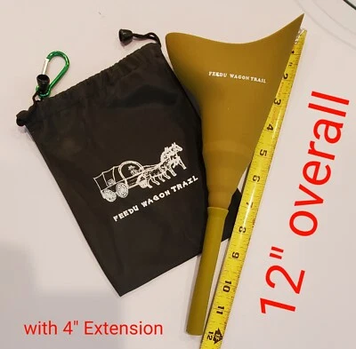 Dispositivo de orina para mujeres capaces de orinar embudo de pie, campamento, caminata al aire libre Foto 1 de 4