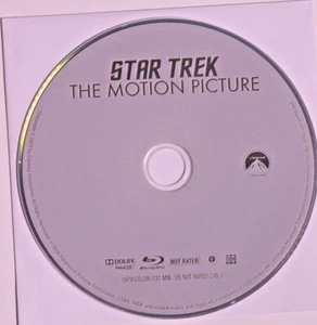 Star Trek The Motion Picture (Blu-ray, 1979) DISC ONLY Replacement - Imagen 1 de 1