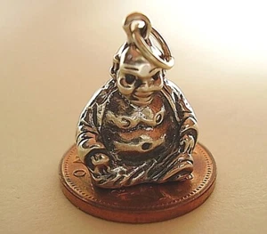 BEAUTIFUL ' BUDDHA ' STERLING SILVER CHARM CHARMS - Picture 1 of 1