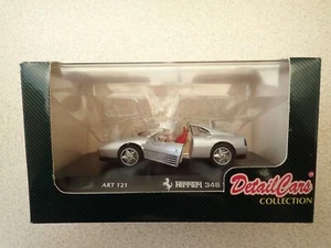 Detail Cars ART 121 1:43 Ferrari 348 TS Silver Undisplayed Factory Sealed - Picture 1 of 12