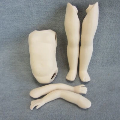 Cuerpo de muñeca de servicio de cerámica Seeley's vintage con instrucciones Foto 1 de 4