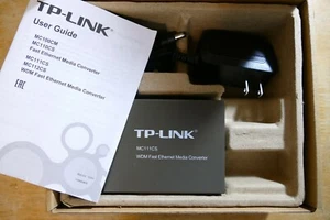 Nuevo cable de fibra convertidor de medios Fast Ethernet WDM TP-LINK MC111CS 10/100Base-TX WDM - Imagen 1 de 4