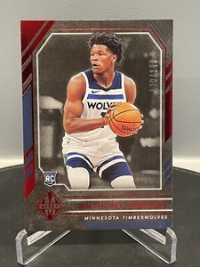 2020-21 Panini Chronicles Majestic - Anthony Edwards Red Rookie /149 (#339)