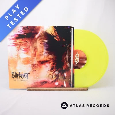 Slipknot The End For Now... Neon Yellow 2 x LP Album Vinyl Record - NM/NM - Image 1 of 4