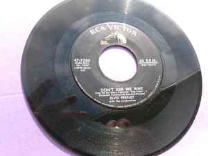 ELVIS PRESLEY-45 EX Hard Headed Woman/Don't Ask me Why-RCA Victor Free Shipping! - Imagen 1 de 2