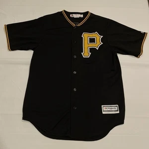 Majestic Andrew McCutchen Pittsburgh Pirates MLB Jersey Black Alternate Adult M - Picture 1 of 6