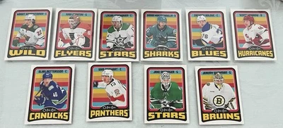 MEGA LOTE-82, 24-25 O-PEE-CHEE Retro Makar Wolf Draisaitl Swayman Stankoven RC SP Foto 1 de 4