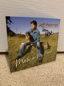 SIGNED!! Jeff Peterson: Maui on My Mind CD (2009) Hawai’i Slack Key EXCELLENT - Bild 1 von 5