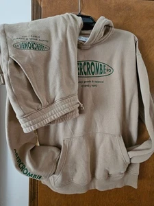 Abercrombie kids size 13/14 cotton blend 2 piece pullover/ pants - Picture 1 of 9
