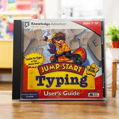 Jumpstart Typing for Kids - Educational PC Software Game - Windows/MAC 1997 - Image 1 of 4