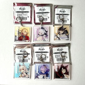 Azur Lane Set di cinghie acriliche 6 pezzi Principe di Galles, Illustre, Atago, Naganami, - Foto 1 di 3