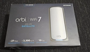 NETGEAR Orbi 970 Series Quad-Band WiFi 7 Mesh System - biały - Zdjęcie 1 z 3