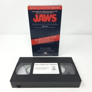 Jaws Special Collectors Edition Full Length Screening Cassette 1995 NFS Demo VHS - Picture 1 of 20