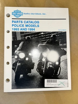 Harley-Davidson 1993 1994 FXRP FLHTP modelos policiales catálogo de piezas de fábrica Foto 1 de 2