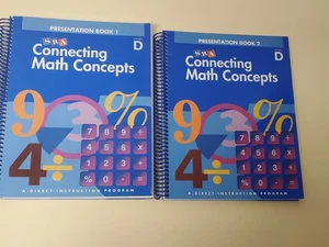 Connecting Math Concepts Presentation Level D Book 1 and 2 - Picture 1 of 1