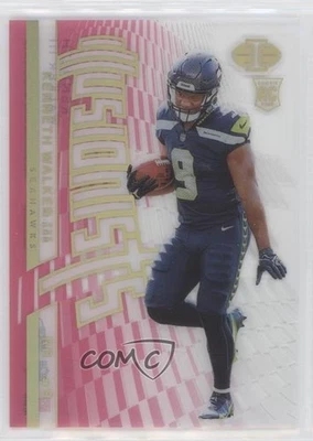 2022 Panini Illusions Illusionists Pink /399 Kenneth Walker III #I-14 Rookie RC - Image 1 of 2